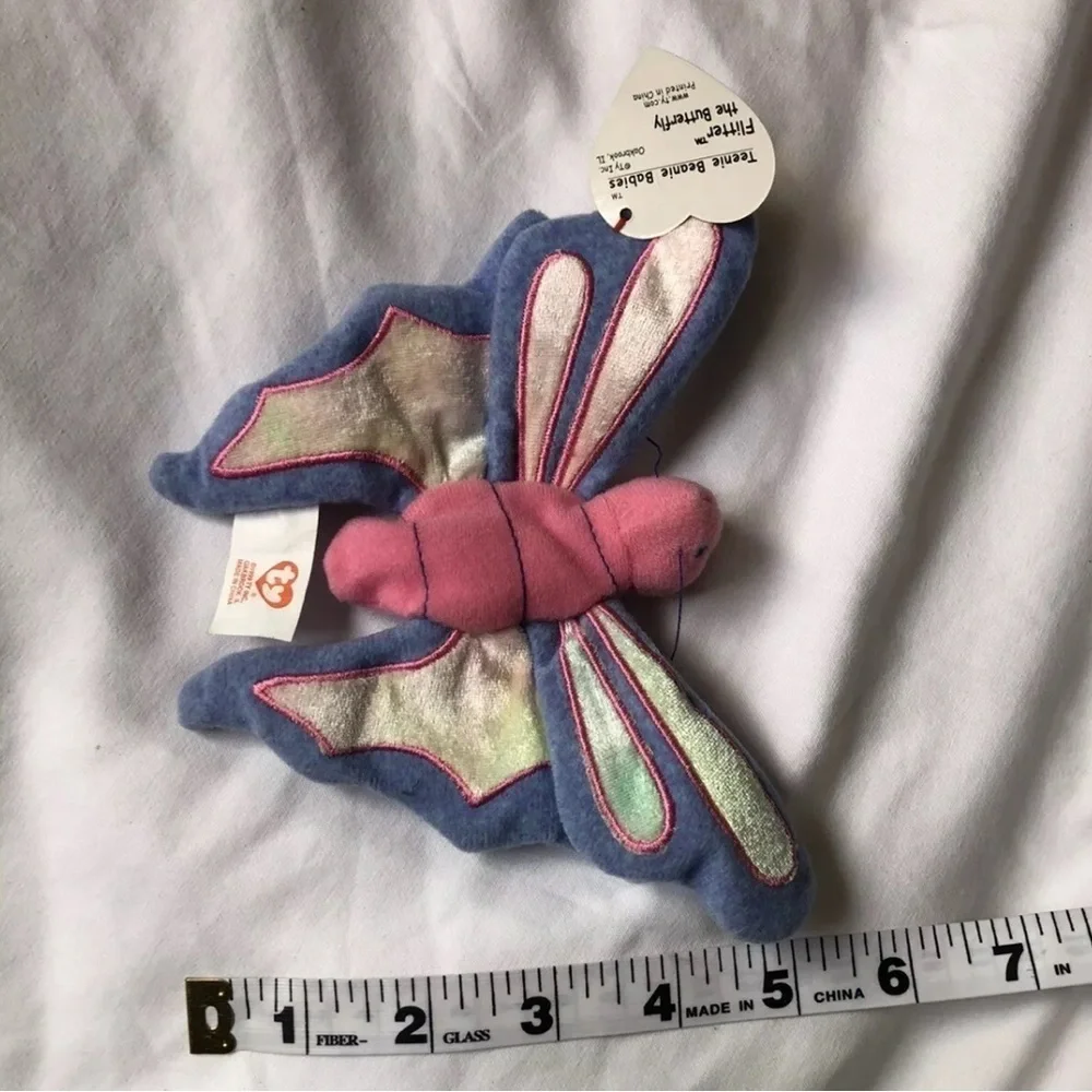 Flitter the Butterfly Teenie Beanie Baby